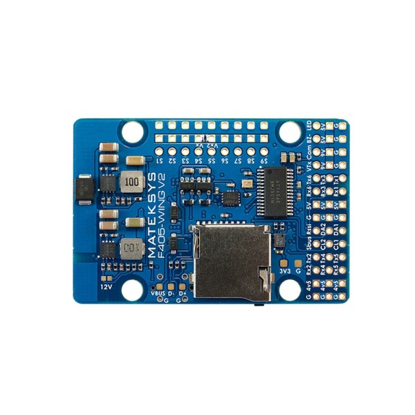 Hot Sales Matek Mateksys F405 WING V2 Flight Controller F405-WING-V2 FC Baro OSD Blackbox for ArduPilot INAV RC Fixed Wing Model